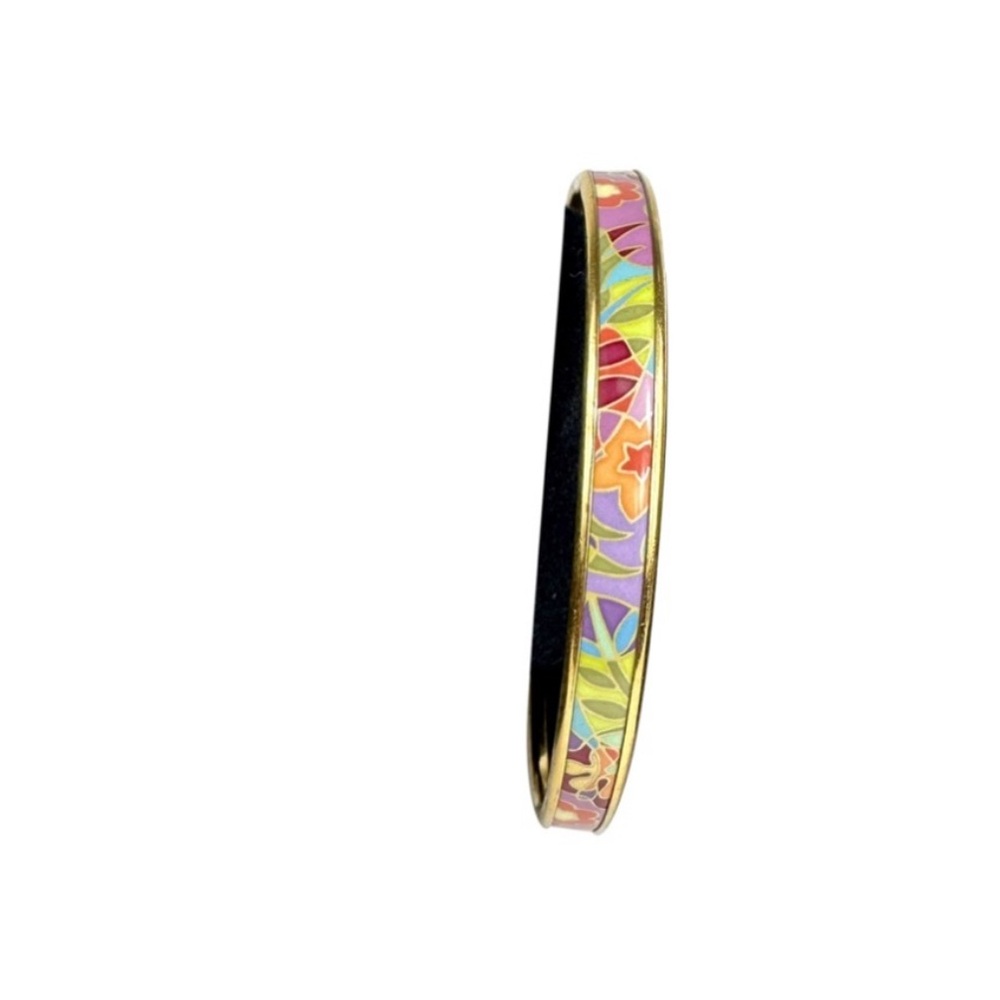 Frey Wille FREYWILLE Vibrant Multicolor Enamel Bangle Bracelet SMALL
